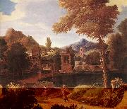 MILLET, Francisque Imaginary Landscape dg oil painting on canvas
